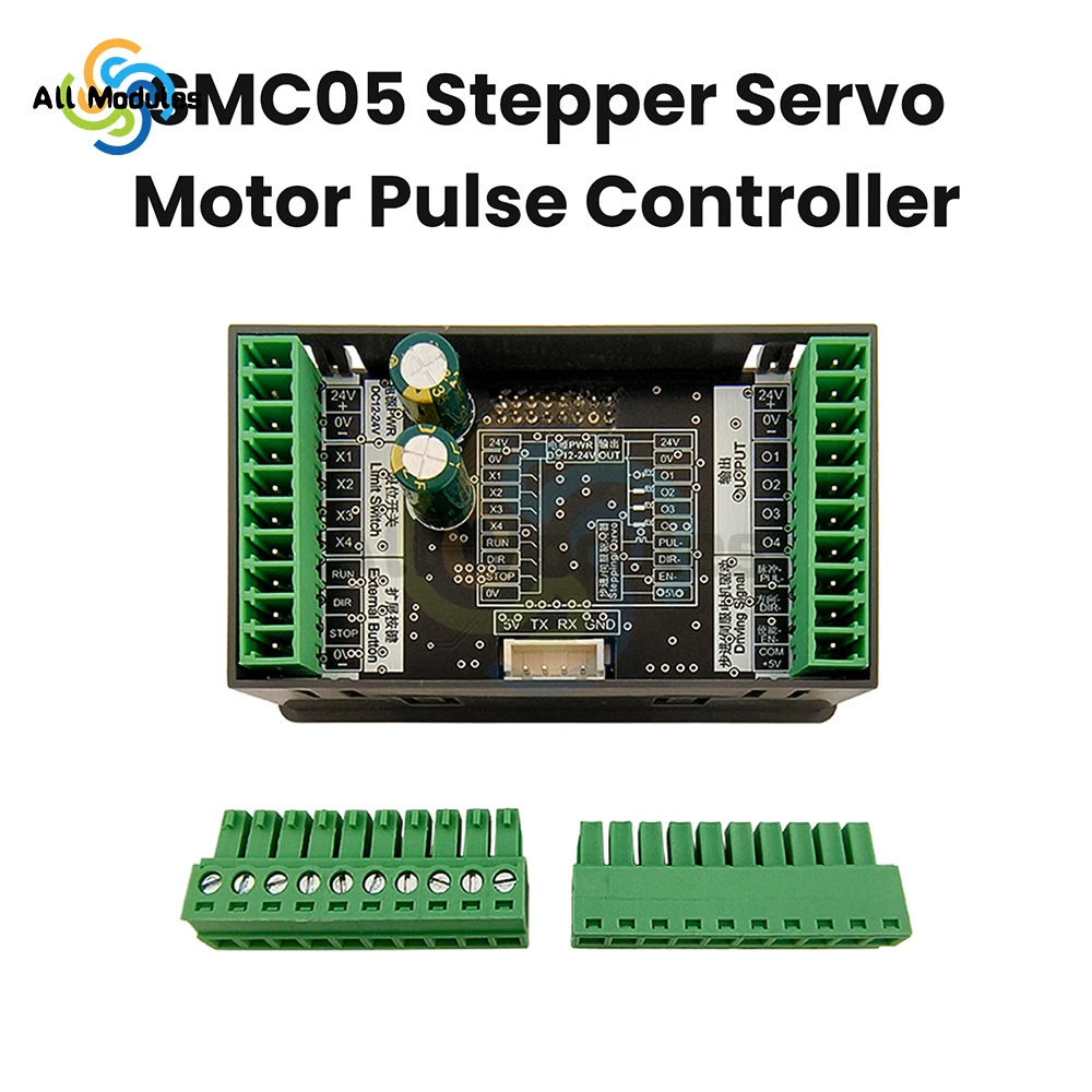 

SMC05 Stepper Servo Motor Pulse Controller with Forward/Reverse Speed Control and Host Computer APP Communication