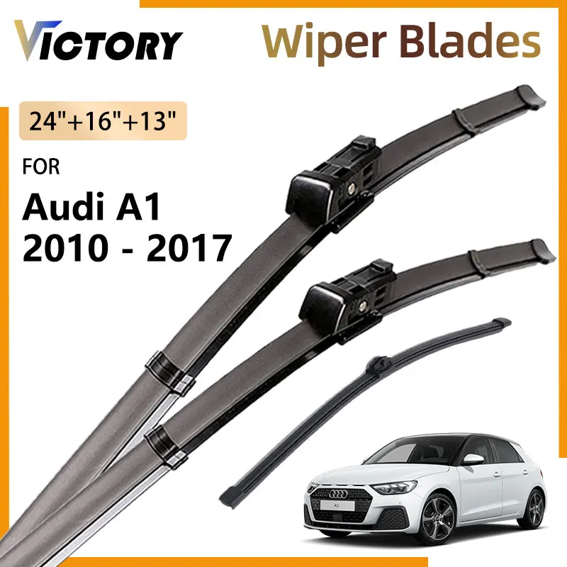 

Front Rear Wiper Blade For Audi A1 S Line 2010 -2017 2016 2015 2014 2013 2012 2011 Accessorie Windshield Windscreen Window Brush