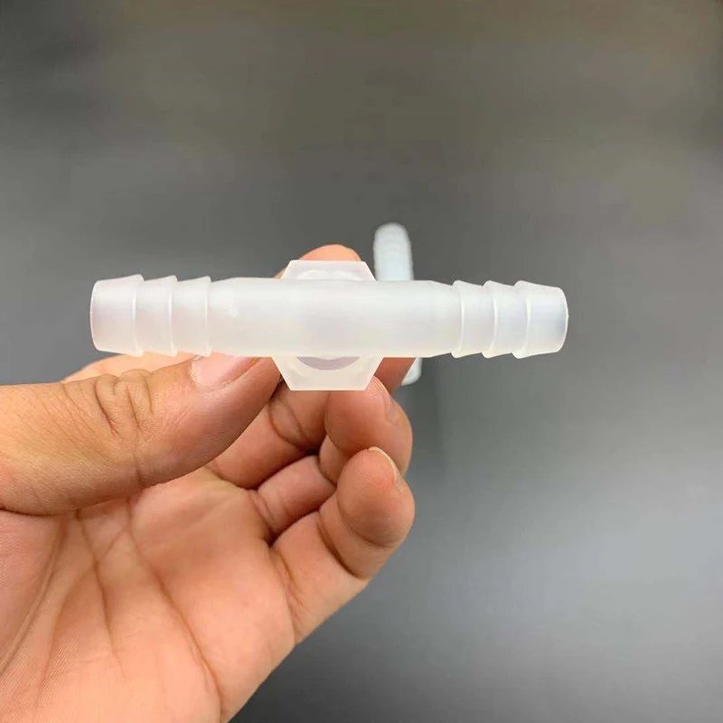 Plastic Barb Hose Fitting Tee 4~20mm 3 Way Hose Tube T-Type 1/8\