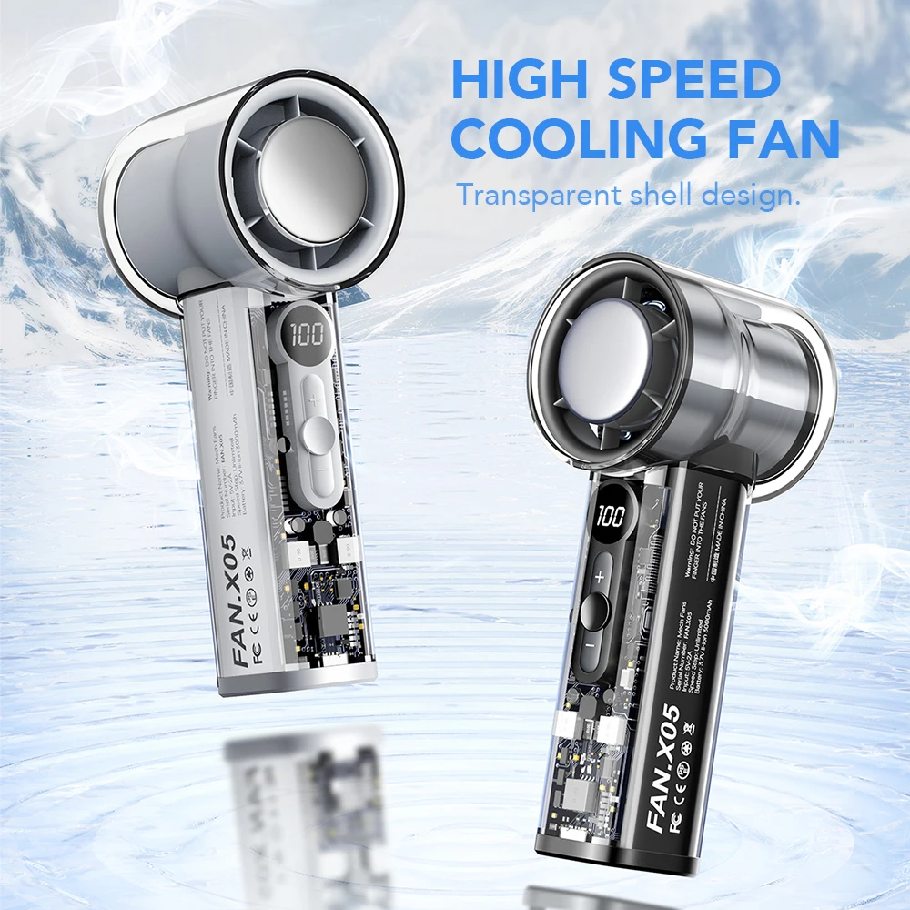 #2 Trending Powered Hand Fans & Misters Right Now