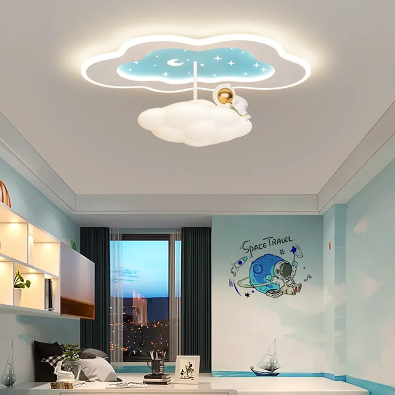 New Creative Modern LED Chandelier Ceiling Light for Children's Bedroom study nursery Ceiling Hall Lamps Indoor Dimming Lighting