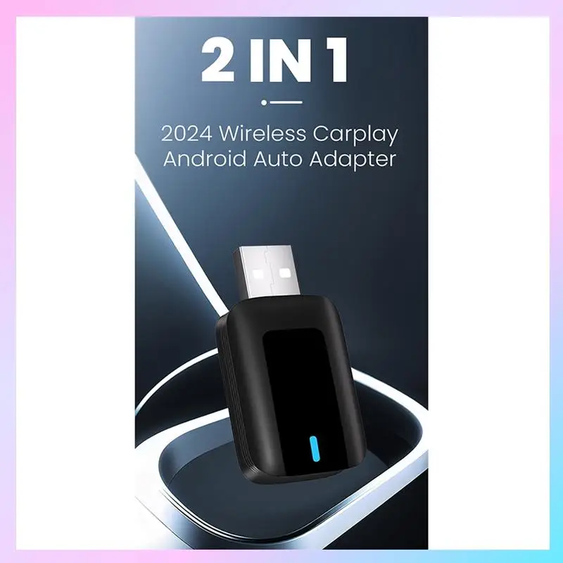 

AB25-Carplay Android Auto Car Play Wired To Wireless For Carplay USB Dongle Car Systems Adapter Wireless Smart TV Box