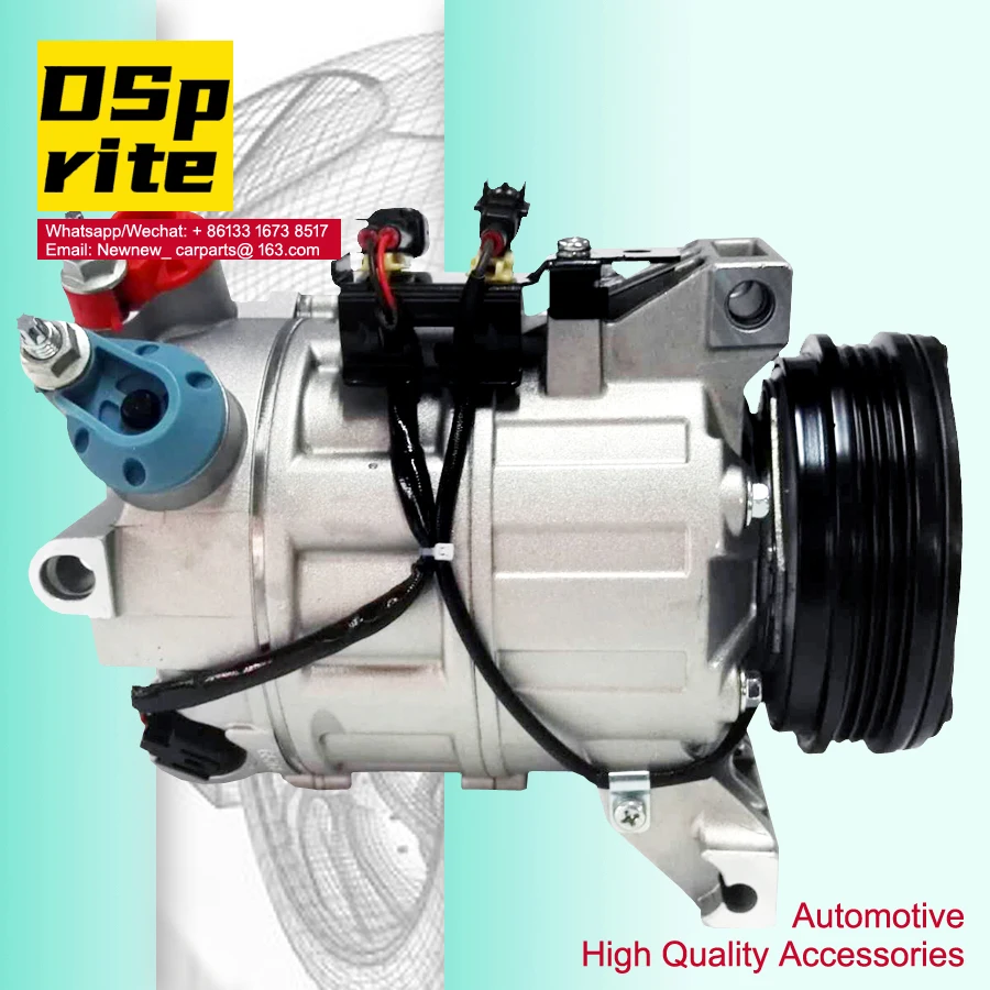 Compressor de ar condicionado automotivo Sanden PXC16 36001462 31366155 31332386 31315453 P31315453 069917042B4 016128071B4 para VOLVO FORD FOCUS