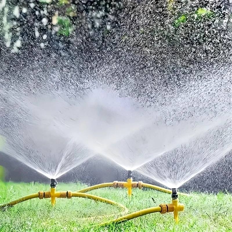 Set spruzzatore da giardino regolabile da 6 pezzi - Spruzzatori multiuso per prati e piante, attrezzatura essenziale per irrigazione da giardino