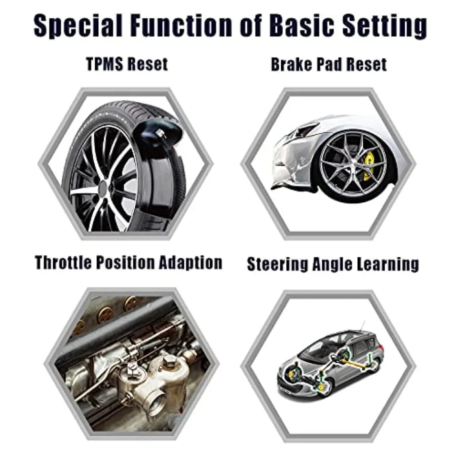 VD700 OBD2 Scanner for VAG Vehicles with Comprehensive Diagnostic Capabilities Including Oil Reset TPMS EPB TPS SAS Injec