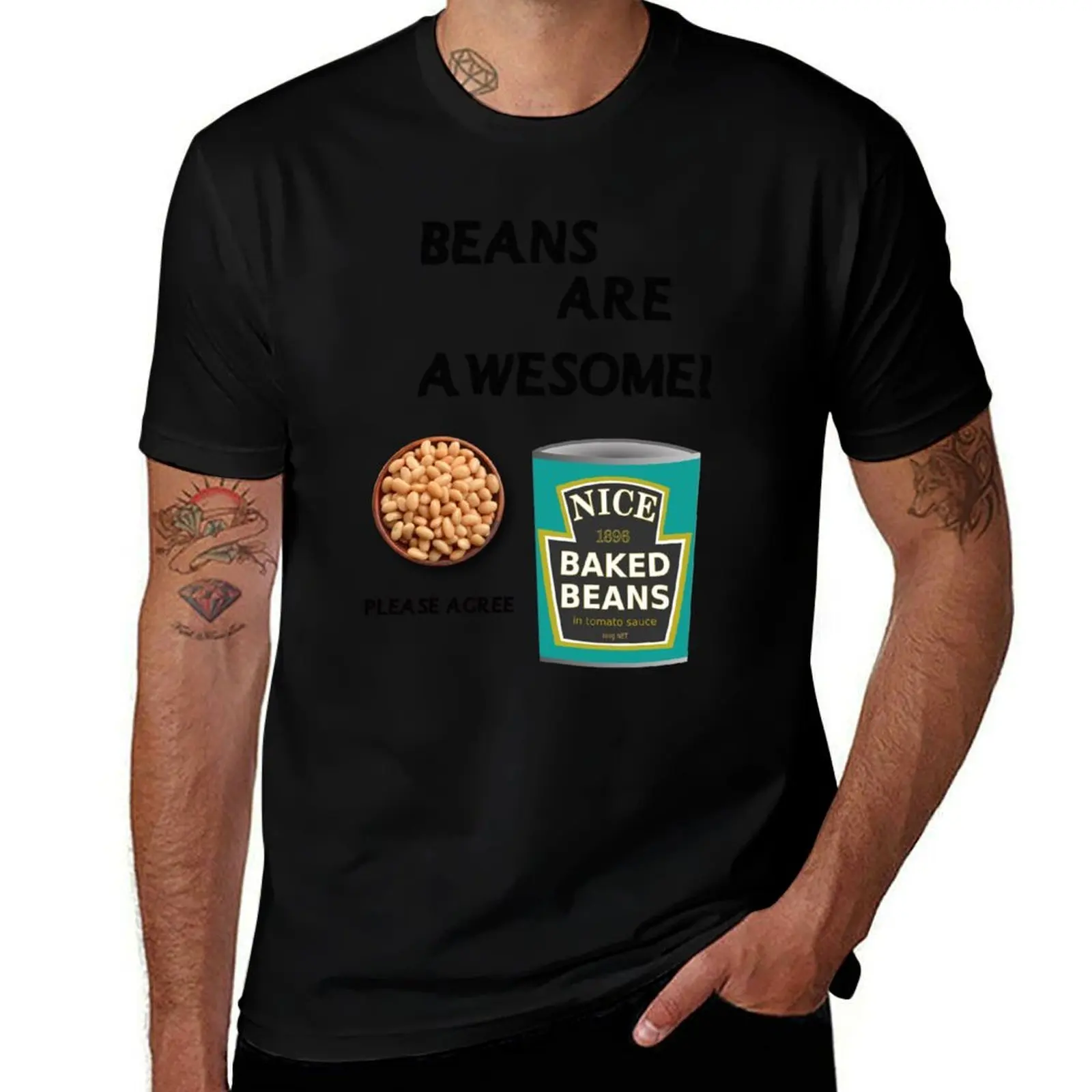 Bean club T-Shirt Breathable Gym Short Sleeve T-Shirt