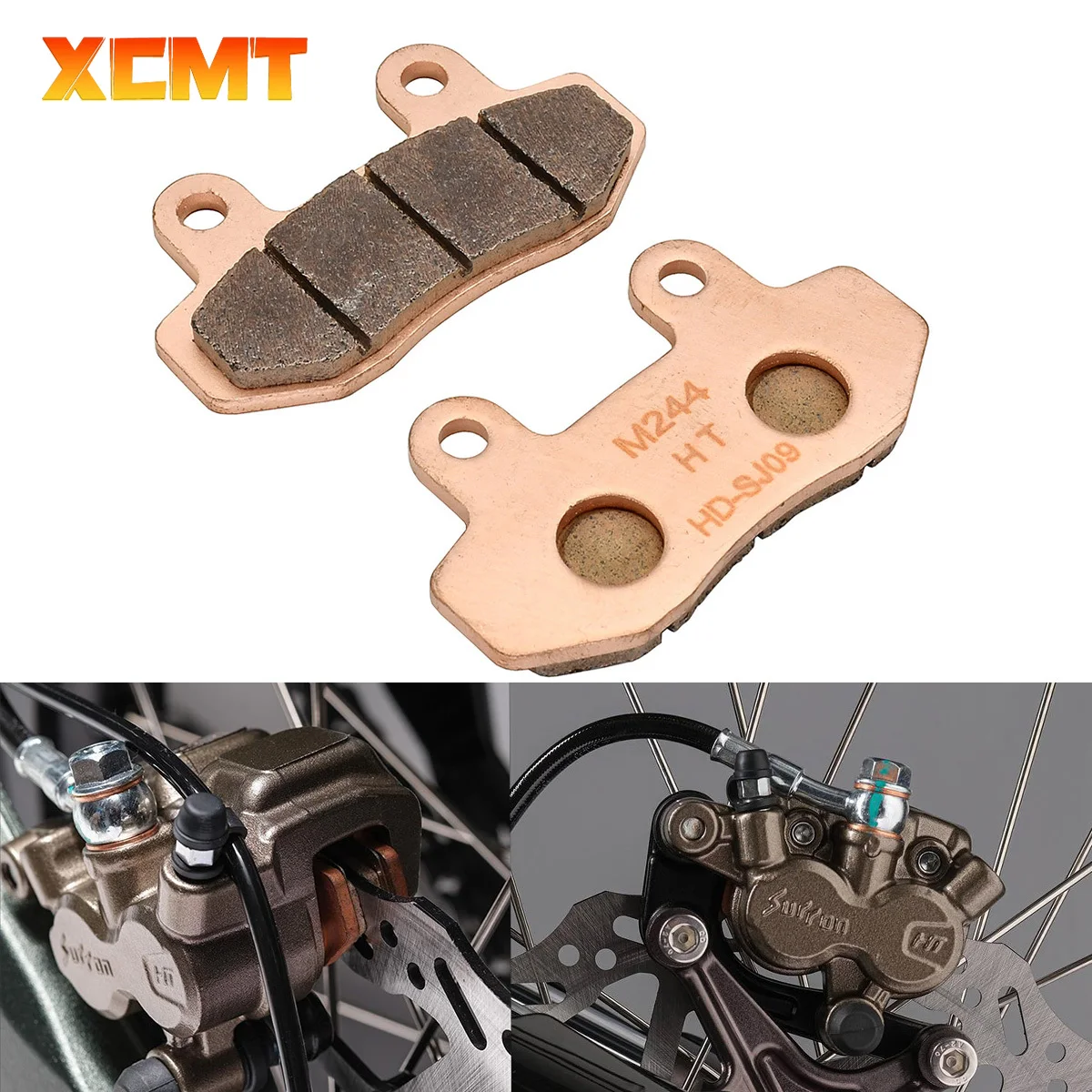 

Electric Bike Motorcycle Front And Rear Brake Pads OEM Original Copper Based Sintering Enduro For Surron Sur-Ron Ultra Bee Parts