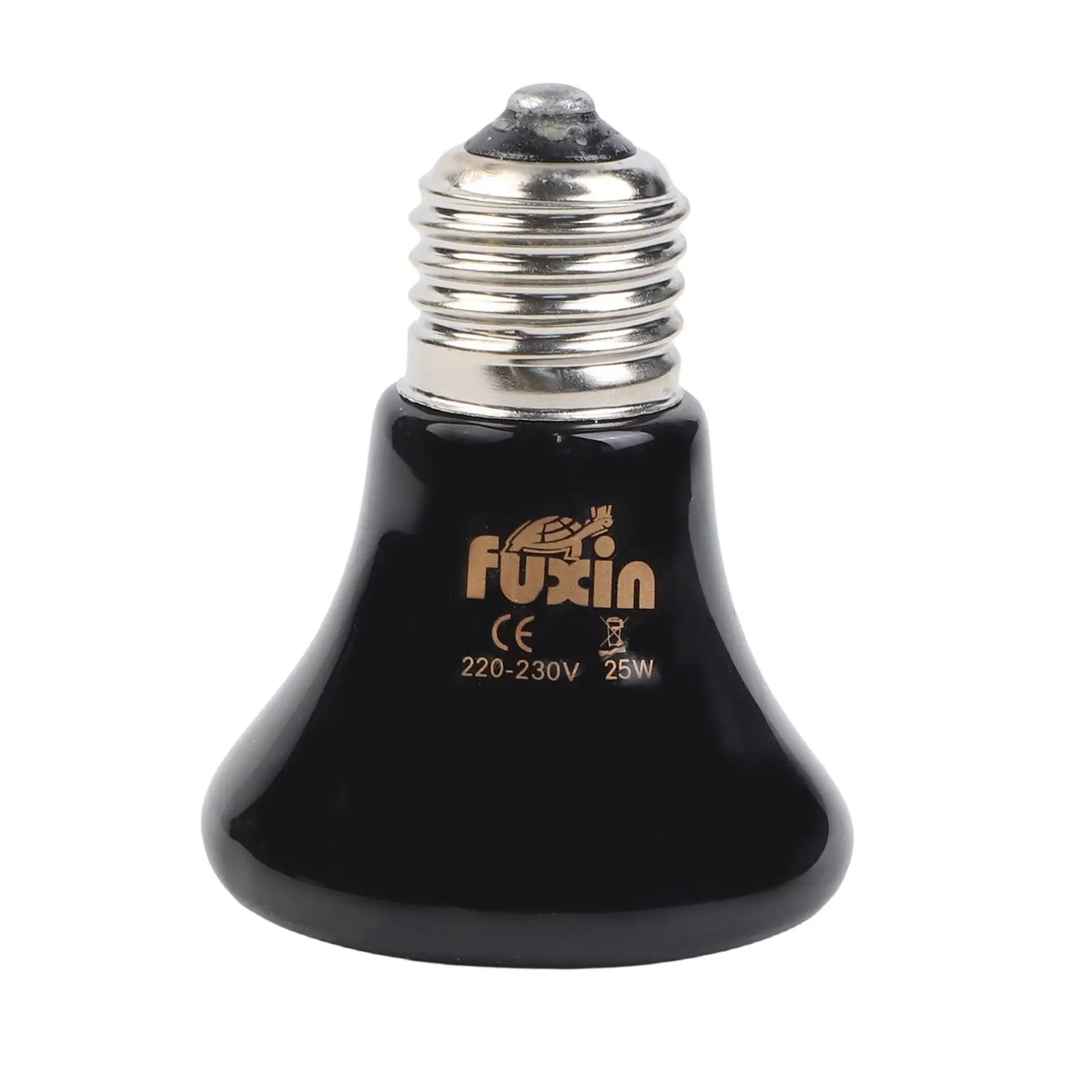 Ceramic Heat Emitter for Reptiles 25W 50W 75W 220V Infrared Heating Lamp Bulb No Light Output for Nocturnal Species