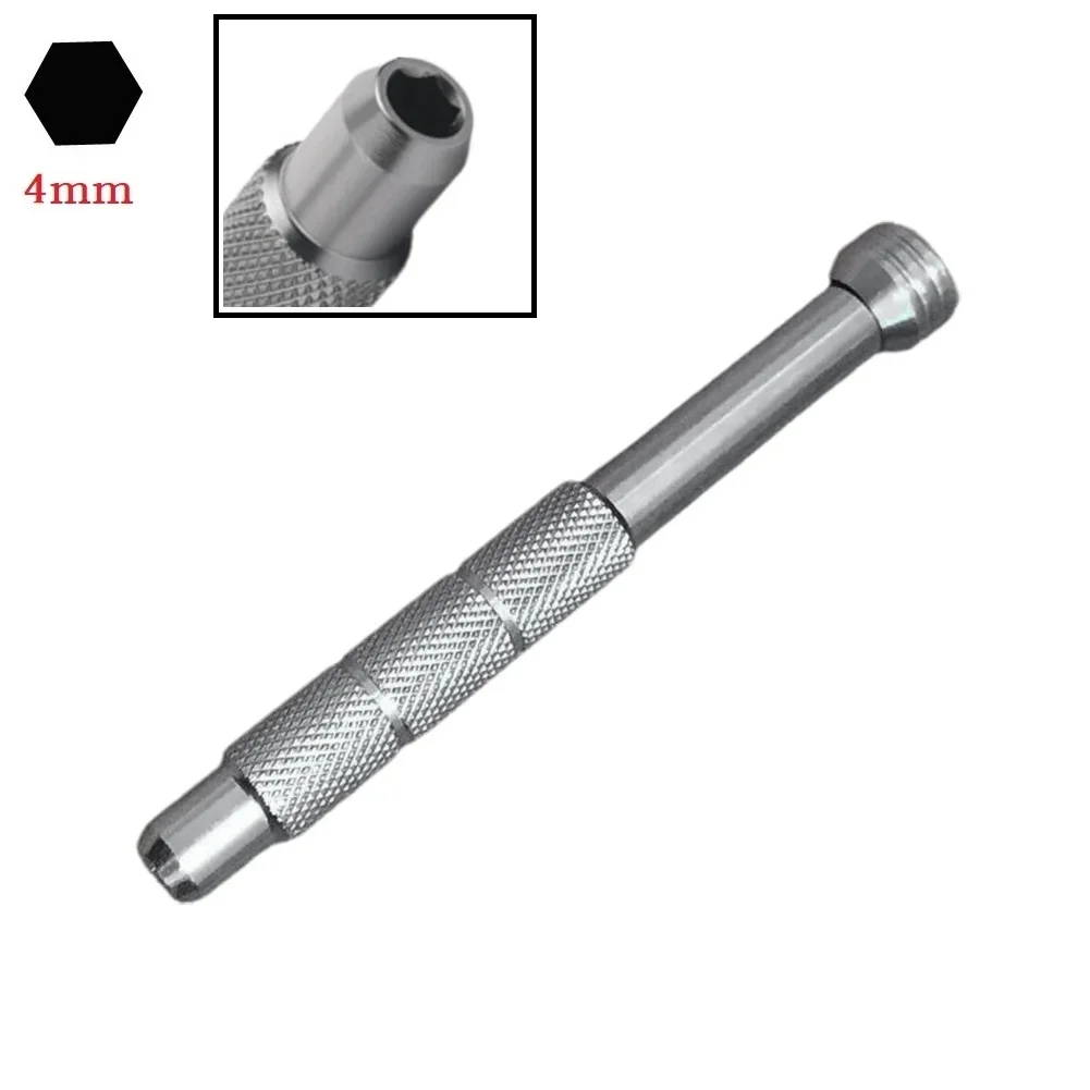 Precision Magnetic Screwdriver Handle Screw Driver Bits Holder Adapter For 4mm Hex Bits Extension Rods Repair Hand Tools