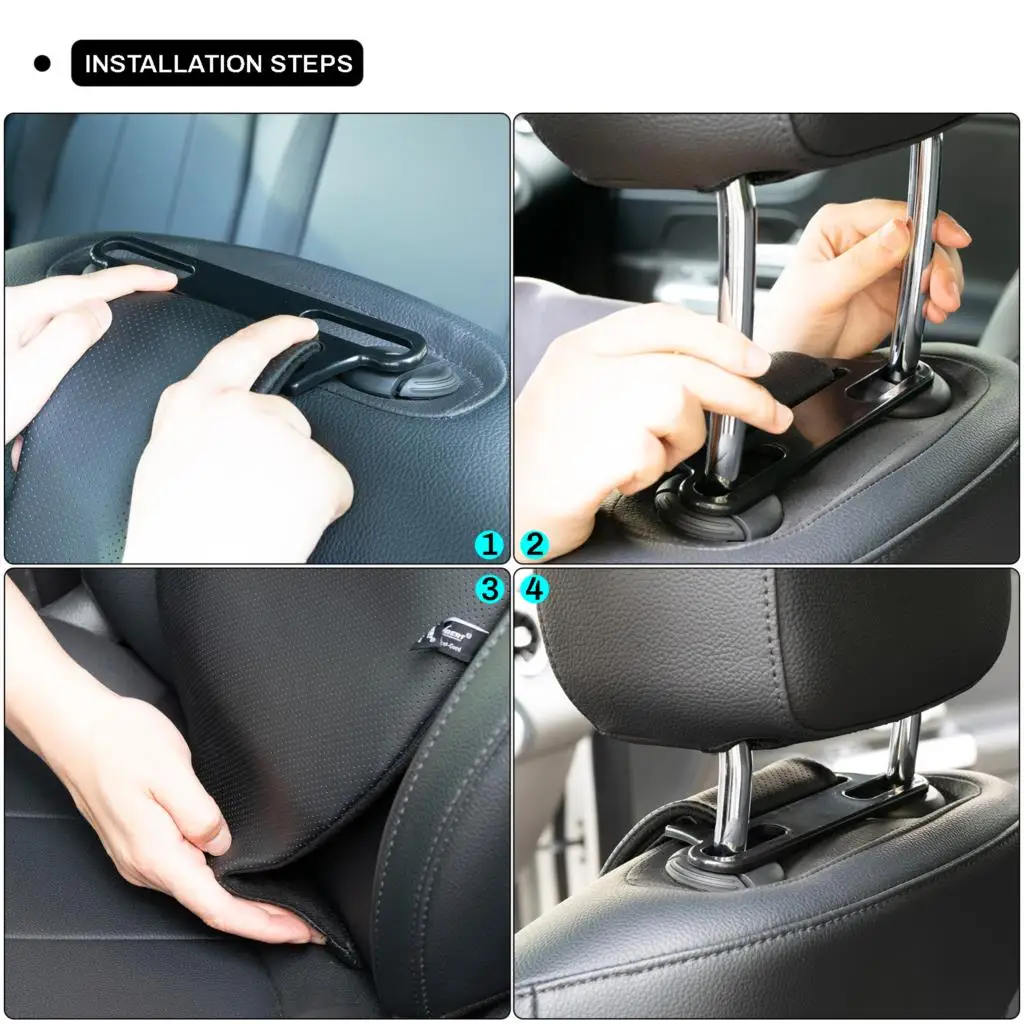 Universal Air Motion Car Chair Body Mat Seat Back Cover Lumbar Cushion Waist Coccyx Pain Relief Lumbar Support Pad Adjustable