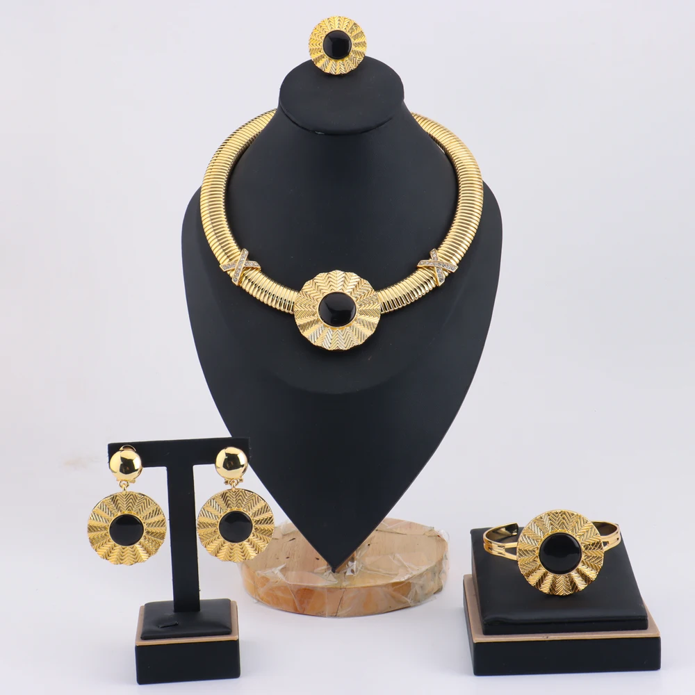 Women's Luxury Wedding Jewelry Accessories Set