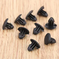 100Pcs Automotive Door Trim Panel Sealing Clips 4mm Hole Plastic Rivets Sealing Nail Retainer Auto Fastener Retaining Car Clips