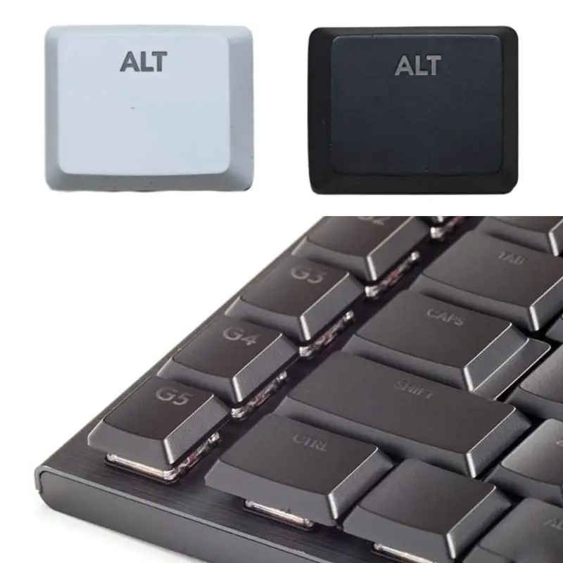 Keycap Replacement Part for Keyboard Repair, Plastic Component with Face Marking for Worn, Missing or Damaged Position D2RC