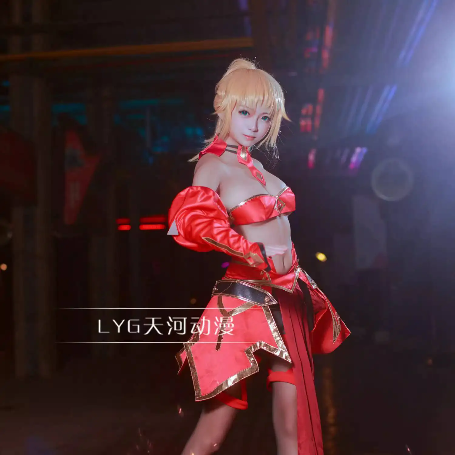 Fate/Apocrypha Saber Mordred Cosplay Battle Kostüm Kleid Fate Apocrypha Saber Halloween Cosplay Frauen Kostüm