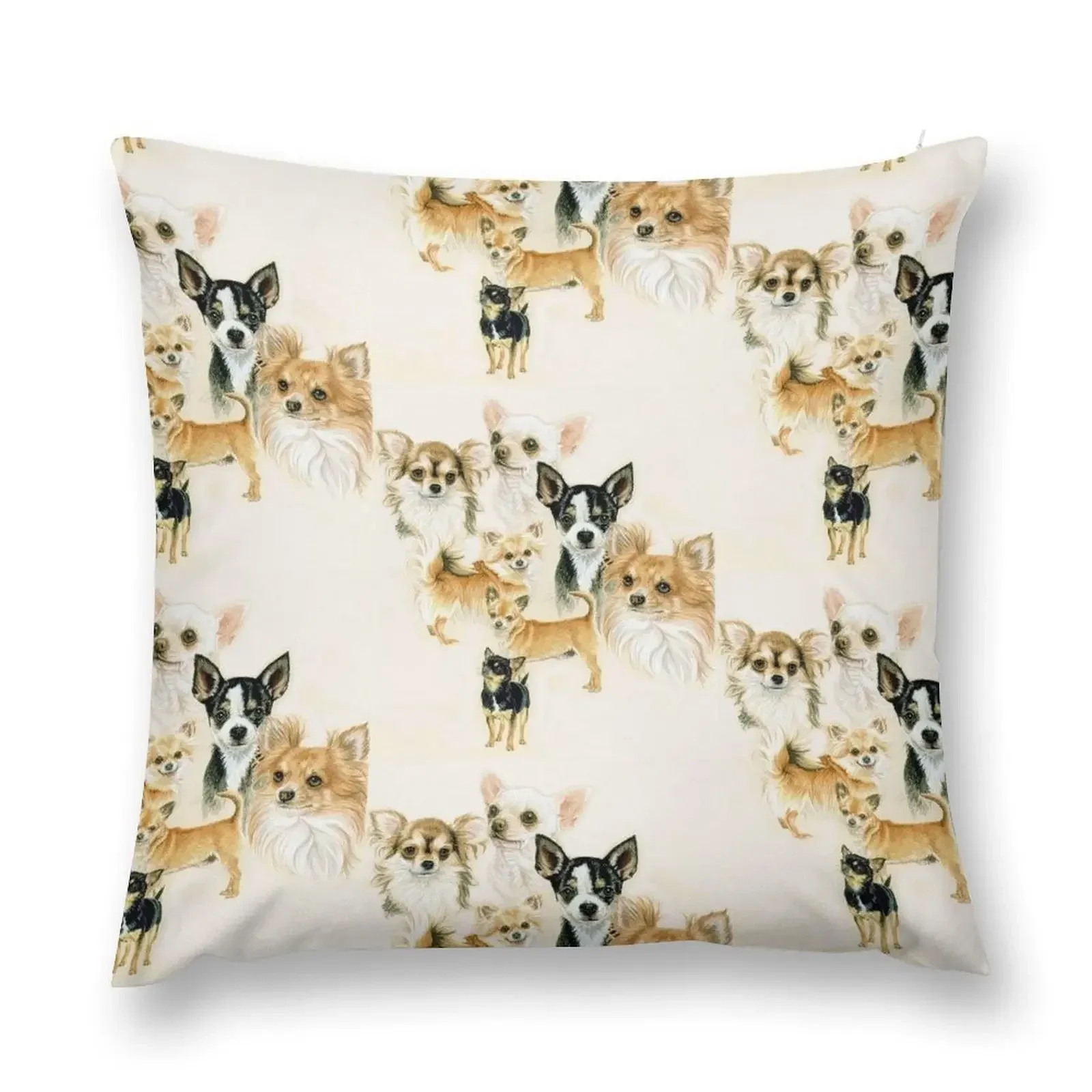 Chihuahua Gallimaufry Throw Pillow Marble Cushion Cover Sofa Cushion pillow