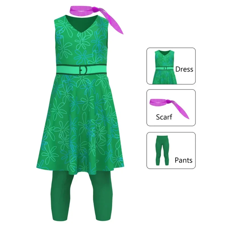 Костюм для косплея из фильма «Радость страх», маскировка гнева, тревога, наряд для взрослых и детей, Хэллоуин, карнавал, вечеринка, ролевая игра