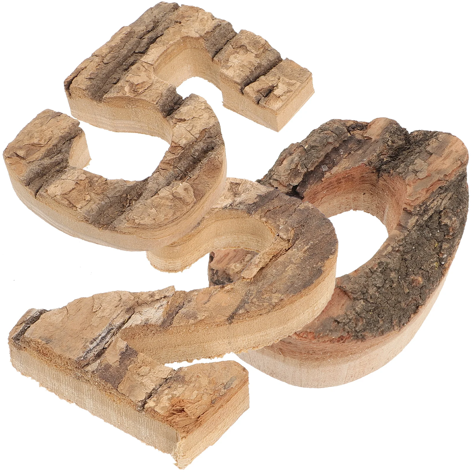 Wooden Letter Decoration DIY Crafts Number Signs Numbers for Wall Coffee Game Name The