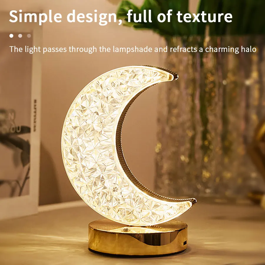 Led Moon Star Tree Topper Light Decorative Night Light With Multiple Lighting Modes Christmas Tree Lamps Ornament For Festivals