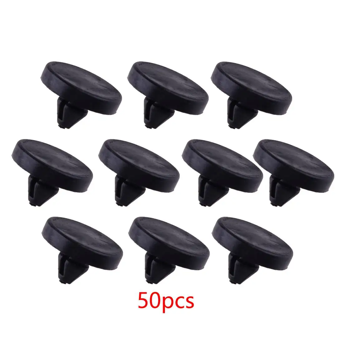 90541-06036 90541-06032 50pcs/Set Brake Clutch Pedal Switch Stopper Cushion Pad Fit for Lexus Scion Toyota Black