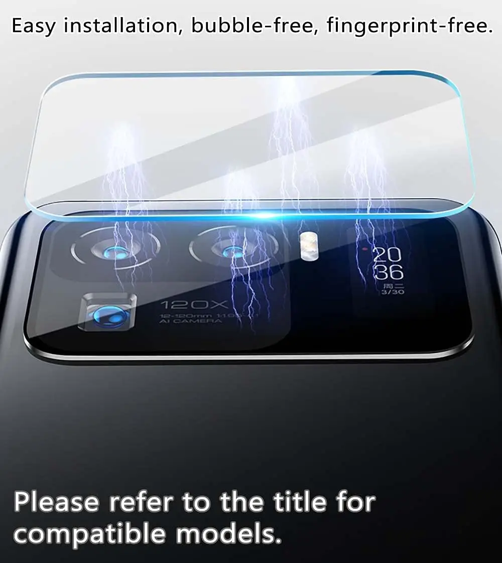 Szkło hartowane 3D HD na obiektyw aparatu, tylna osłona obiektywu, ochraniacz ekranu dla Infinix Note 60 Pro 5G — zdjęcie produktu 5