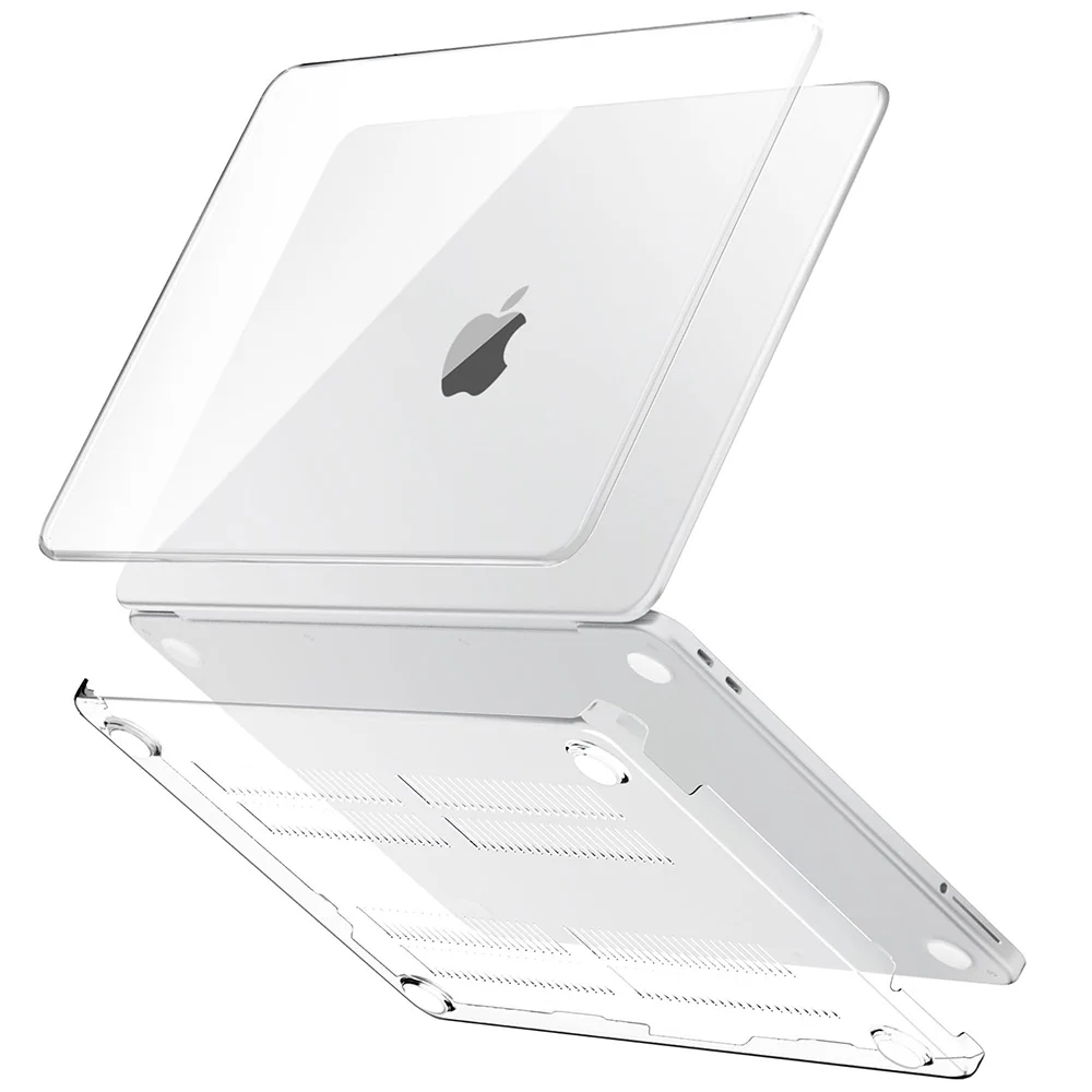Crystal Clear Laptop Case for MacBook Neo 13 A3404 A18 Pro Chip 2026 Scratch Resistant Protective Cover New