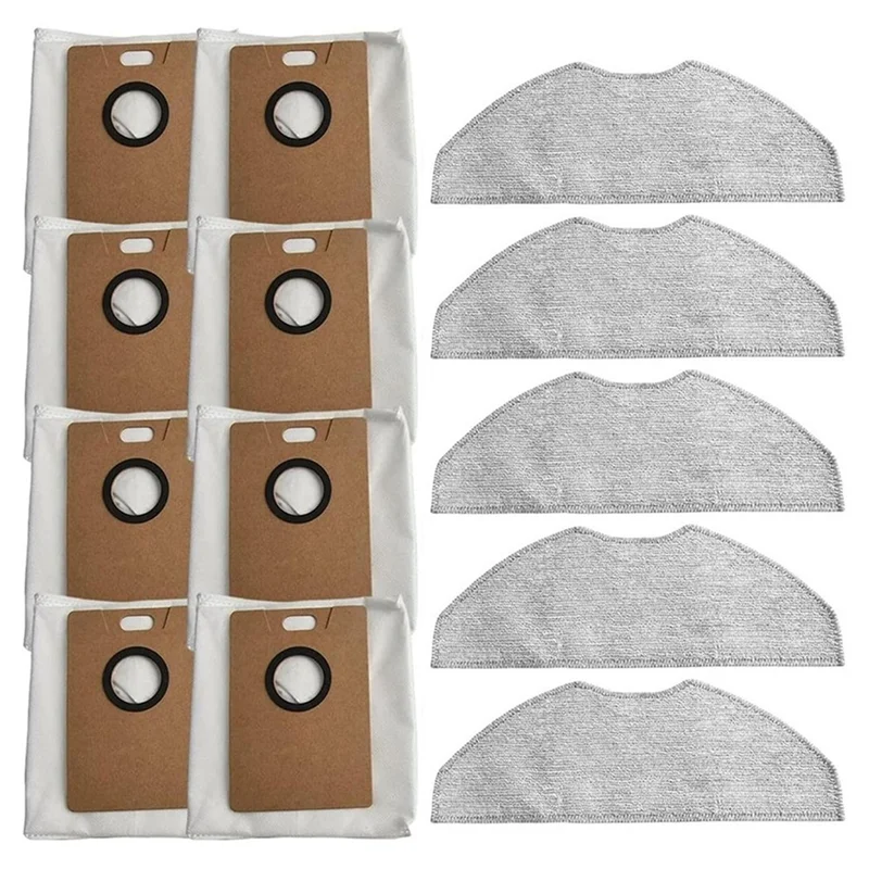 HIM-فراغ كيس لجميع الغبار ممسحة القماش ل Tapo RV30 MAX Plus ، RV20 MAX Plus ، RVA301 ، RVA202 استبدال الملحقات