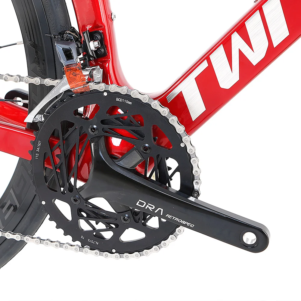 TWITTER Bicycle 700C Carbon Road Bike RS-22 Speed Carbon Fiber Bicycle Gravel Bike Carbon view 5