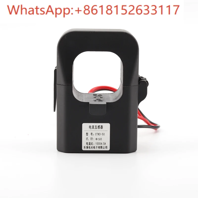 محول تيار من النوع المفتوح CTKD-16 24 36 50 100/200/400/600/800/5A 0.5 #4