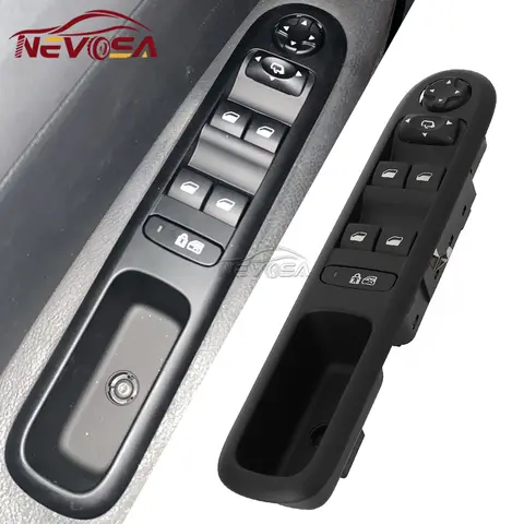 For Peugeot 308 408 3008 5008 Hatchback Wagon Car Electric Master Power Window Control Switch Glass Button 96650620ZD 96650621ZD
