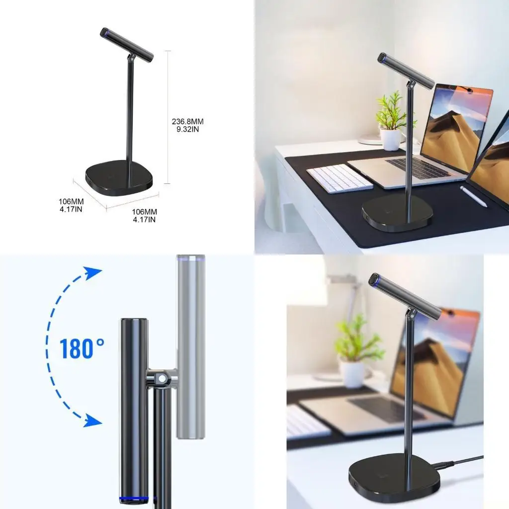 B03F Portable Computer Microphone for Laptop Recording, Meeting, Podcast, Games Noise Reduction Mic Plug and Use Gaming Mic