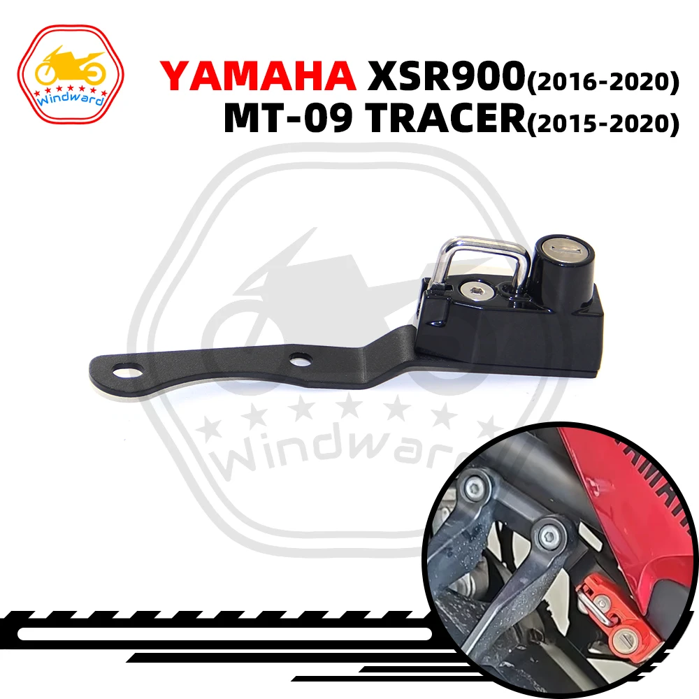 Motorcycle Anti-theft Helmet Lock Anti-rust Wear-resistant Password Lock Fit For YAMAHA MT-09 Tracer 2015-2020 XSR900 2016-2020