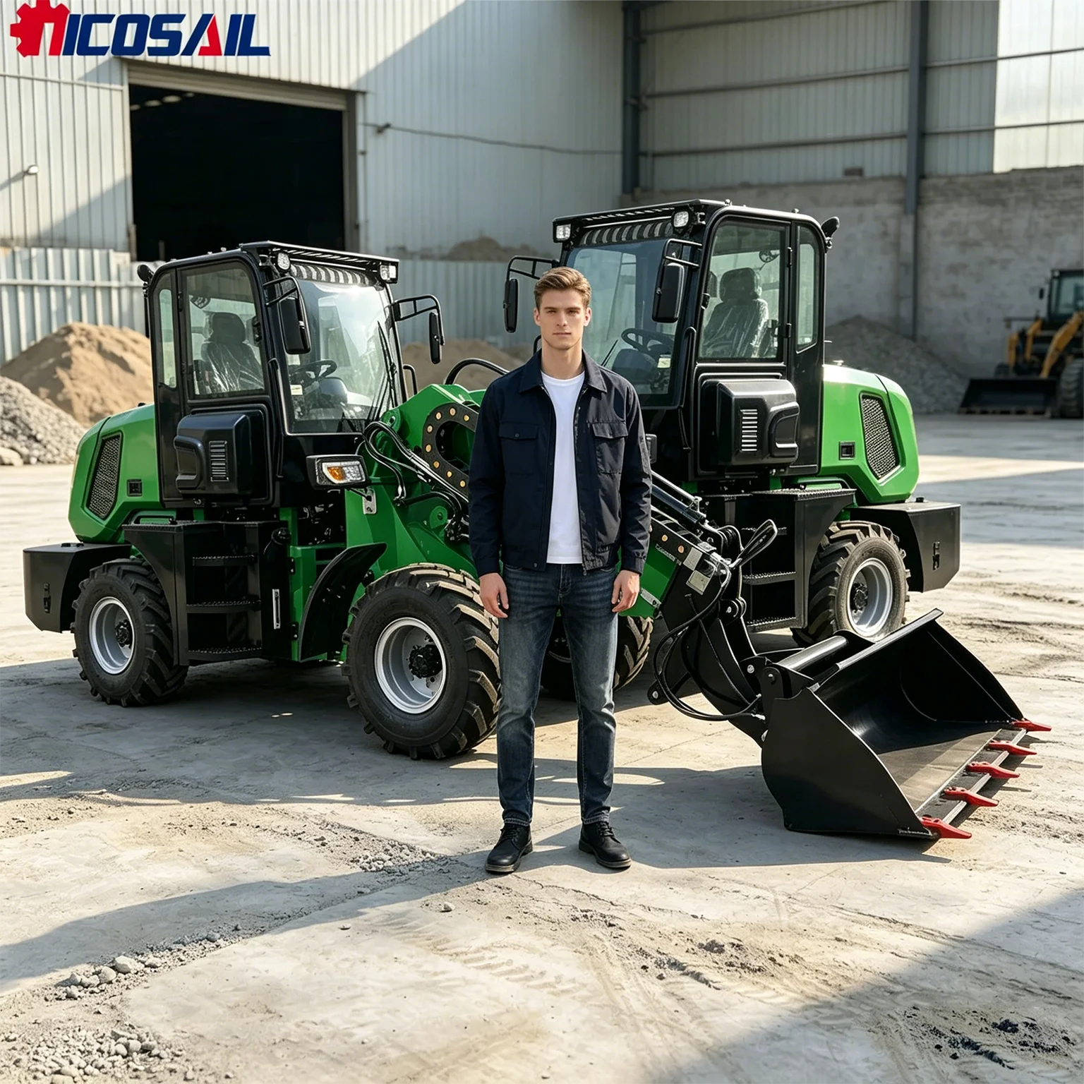TL1500 Mini Telehandler CE Approved 1.5 Ton Telescopic Boom Loader for European Market Sale