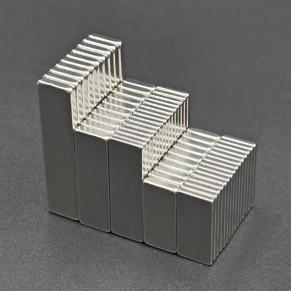 10x5x2 20x10x2 20x10x3 30x10x2 30x10x3 50x10x3 60x10x3mm Block rechteckige Neodym-Magnete n35 Streifen magnet leistungs stark stark