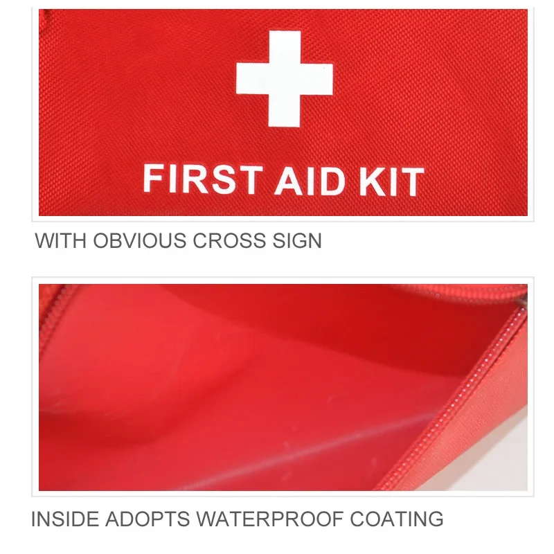 14 Items/Set Persoon Draagbare Outdoor Waterdichte EHBO-Kit Voor Familie Of Reis Medische Noodbehandeling