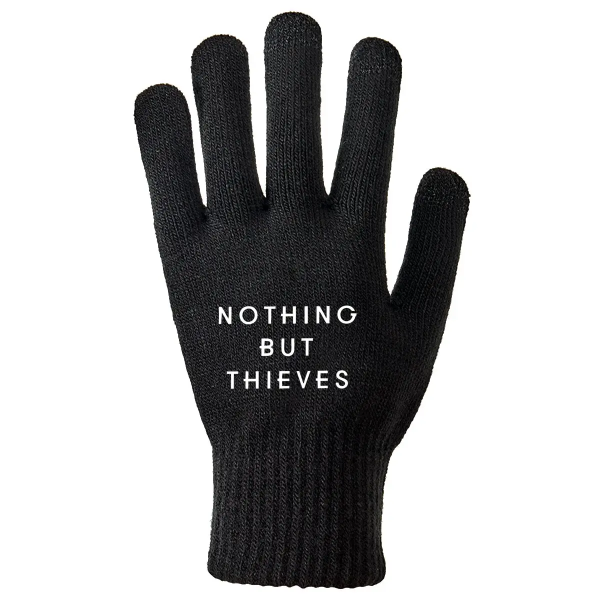 Nothing Thieves Text Outdoor Cold Weather Gloves Warm & Anti-Slip