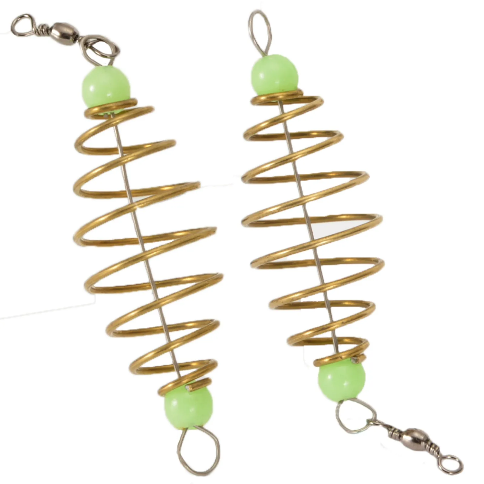 10 قطعة وحدة تغذية صيد سمك الشبوط المضيئة ، قاذف طعم سمك السلور ، قفص طعم تغذية الصيد الربيعي ، طعوم قفص سلة أسماك البلمة