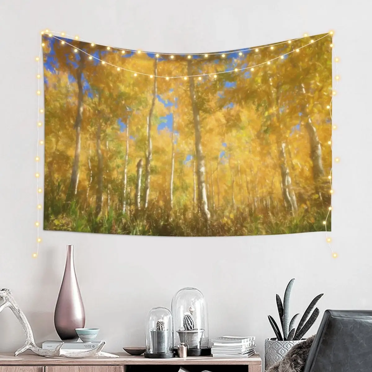 Colorado Aspens in September Tapestry Living Room Decoration Decoration For Rooms Tapestry