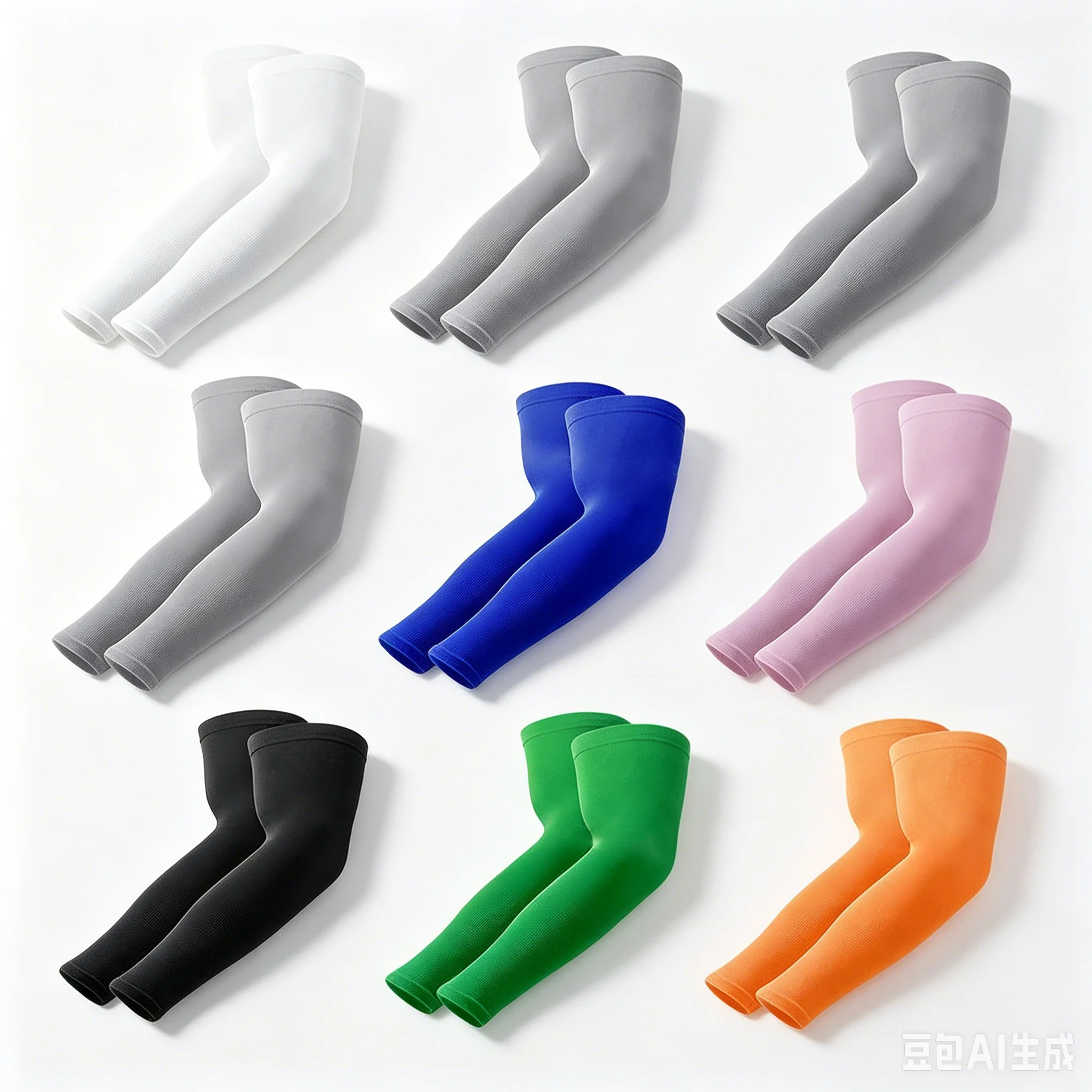 

1 Pair Sun Protection Arm Covers Unisex Elbow Cover Outdoor Cycling Running Fishing Driving Cool Anti-UV Breathable Arm Sleeves