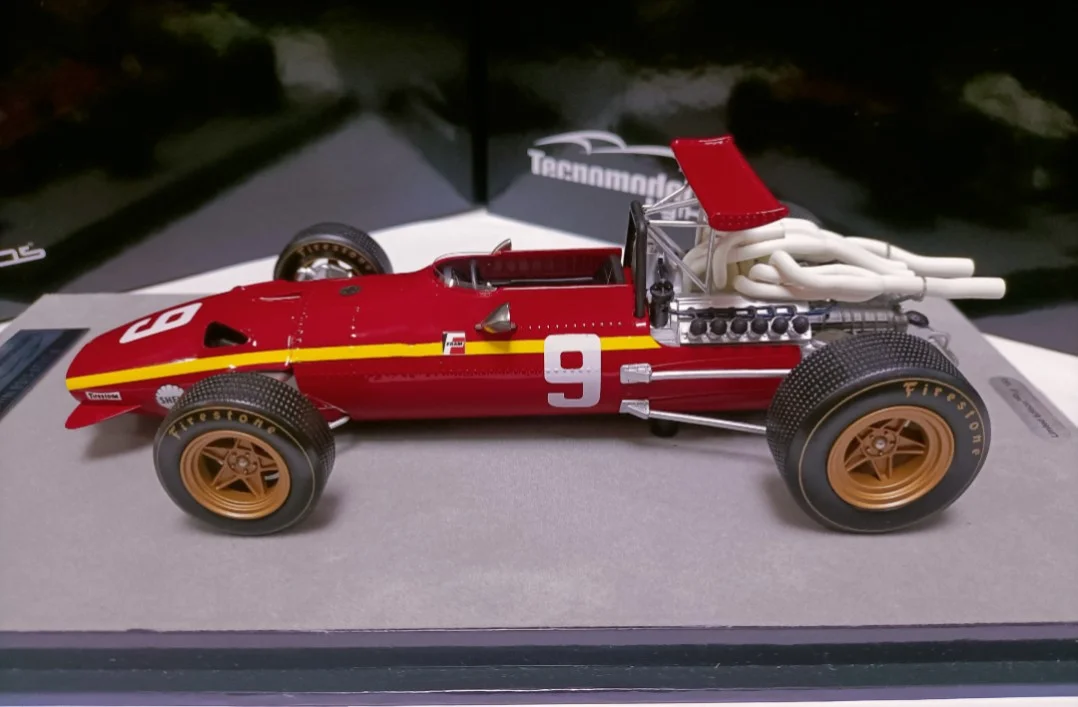 Tecnomodel 1:18 F1 F312 #9 Nurburgring GP 1968 Simulation Limited Edition Resin Metal Static Car Model Gift