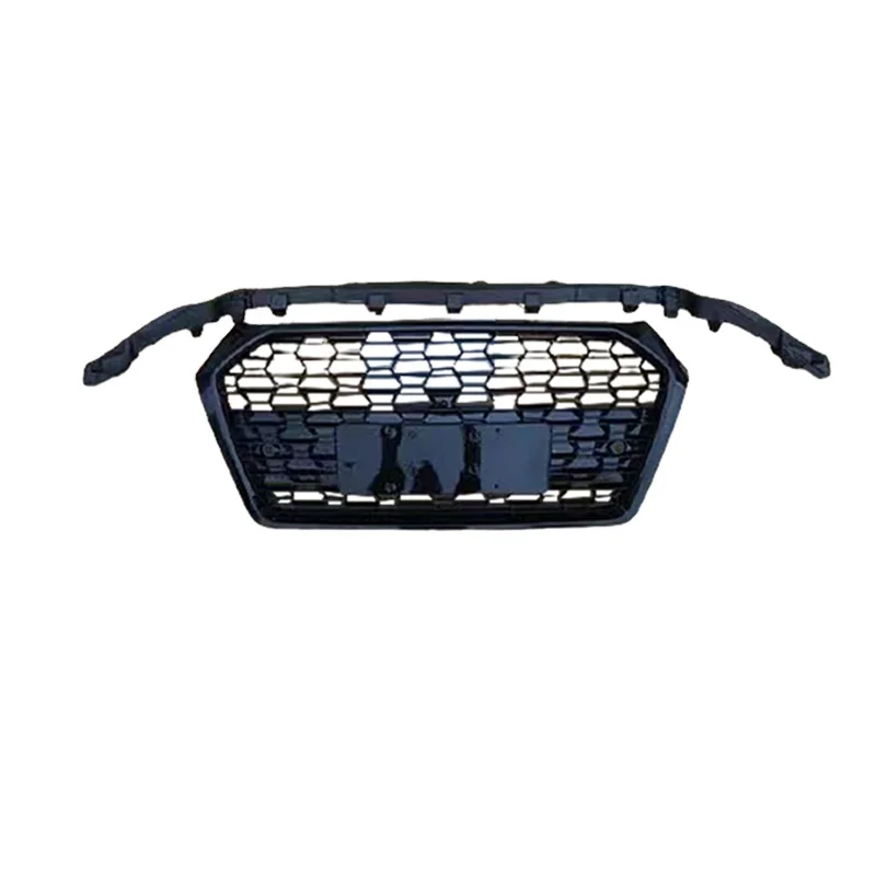 

Решетка RSQ5 для Audi Q5 SQ5 Honeycomb Grill Refit Rs Style с отверстием для камеры, сетчатая решетка Q5 SQ5 2019 2020 2021