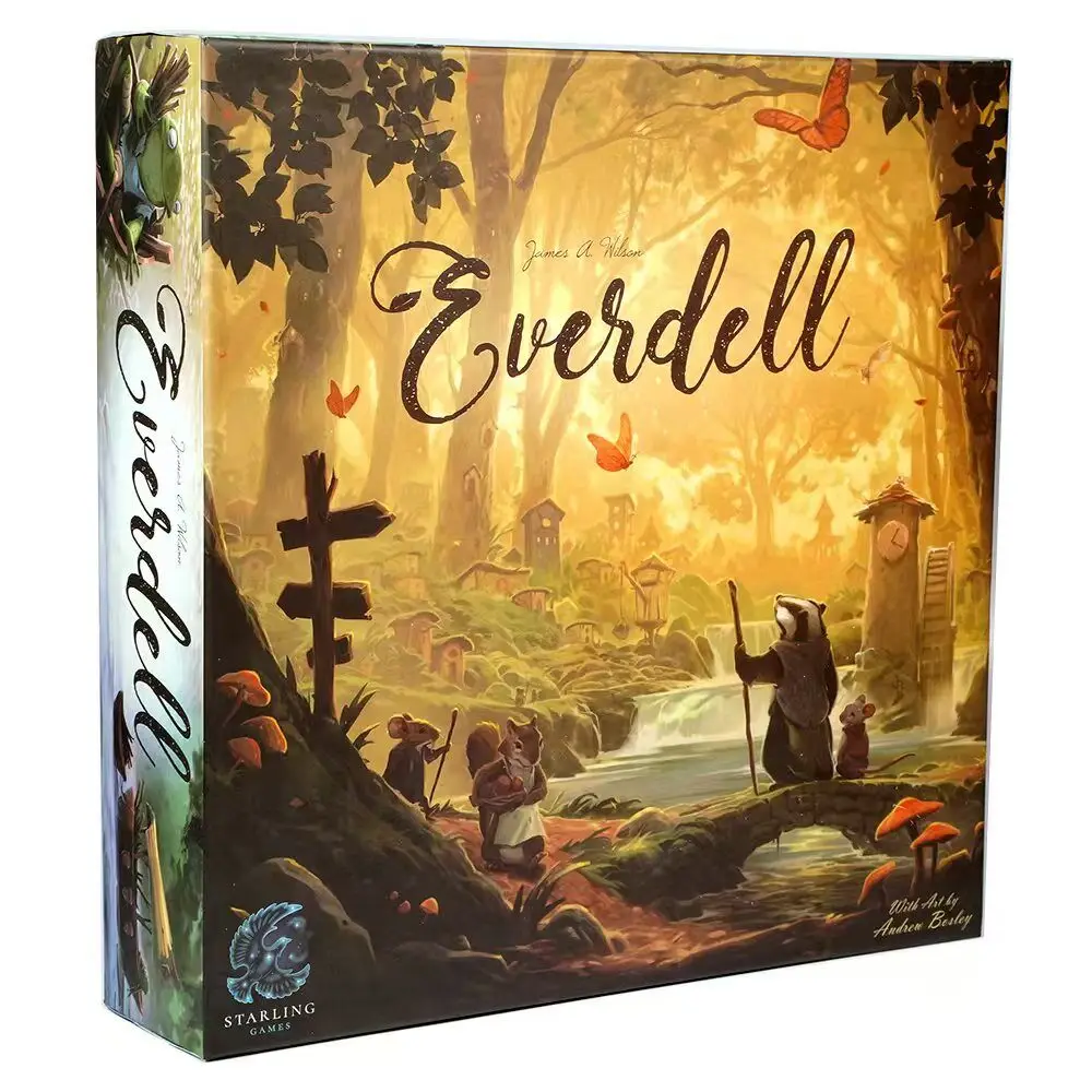 

Everdell Board & Card Game: Build a Magical Forest Kingdom with Animal Friends