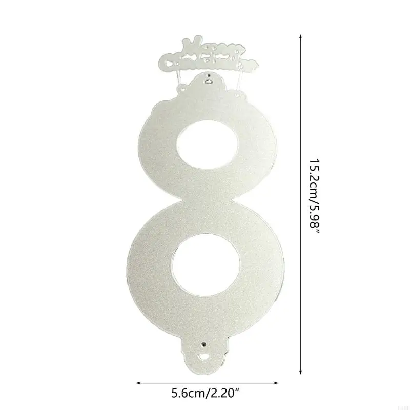 H3CF Christmas Bells Cutting Dies Embossing Metal Die Cuts for DIY Card Scrapbooking
