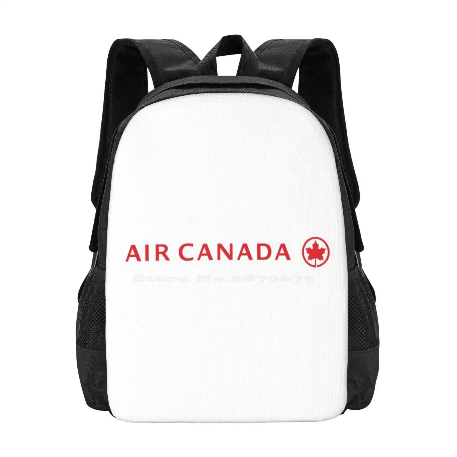 Air Canada Banner Hot Sale Schoolbag Backpack Fashion Bags Iata Icao Aca Callsign Air Canada International Regional Flag