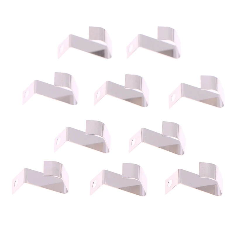 5231 SMT Leaf Spring Battery Contacts for A, AA, CR2, CR123A, 9 Volt Batteries - Pack of 10