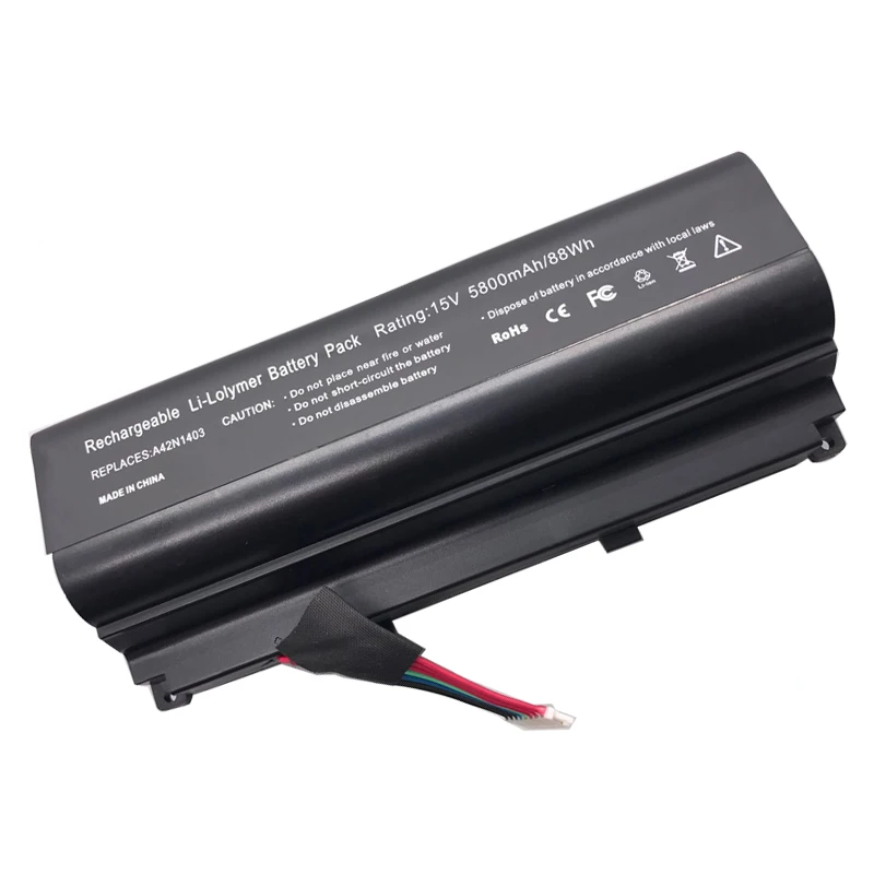 Imagem -03 - Lmdtk-bateria do Portátil para Asus Rog G751jt G751jy Gfx71jy G751 4icr19 662 0b11000340000 A42lm9h A42lm93 15v 88wh Novo