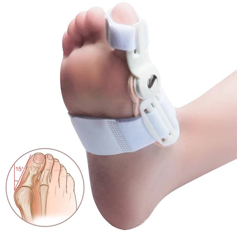 1pc/2pcs Bunion Corrector Rotatable Toe Separator Straightener Foot Pain Relief Corrector Unisex Foot Hallux Valgus Braces