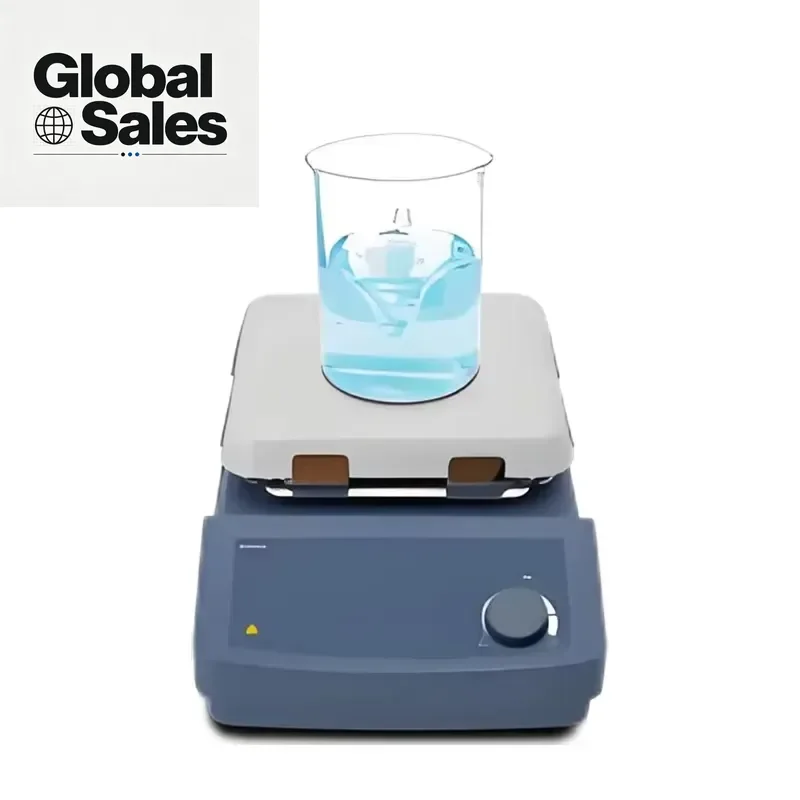 Lab Magnetic Hotplate Stirrer RT-550℃ Magnetic Stirring Mixing Mixer Machine for Biology Chemical Experiments