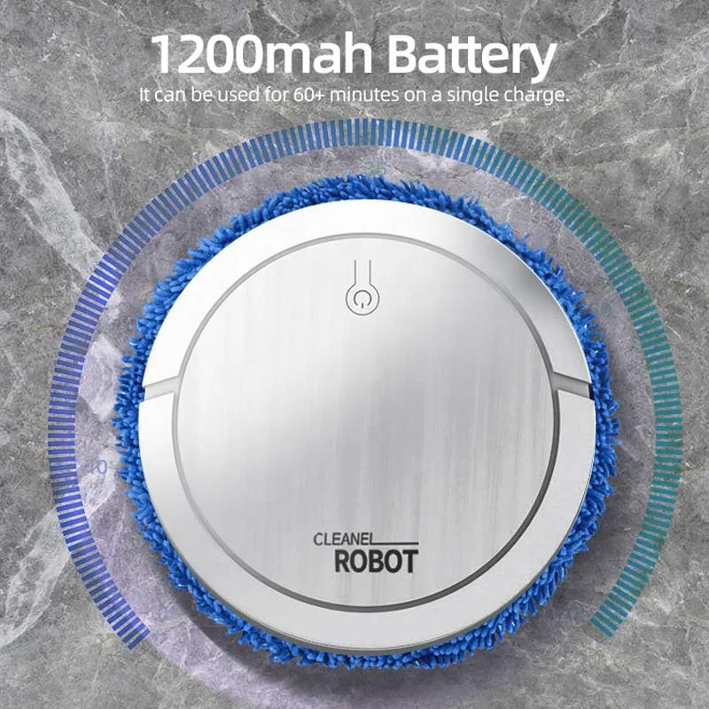 High Efficiency Best Automatic Multifunctional Three in One Smart Robot Vacuums Cleaner