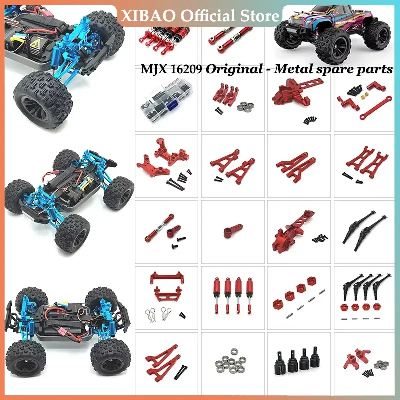 

MJX Hyper Go H16 16207 16208 16209 16210 14301 14302 4Pcs Metal 12mm Wheel Hex Hub Adapter RC Car Upgrade Parts Accessories