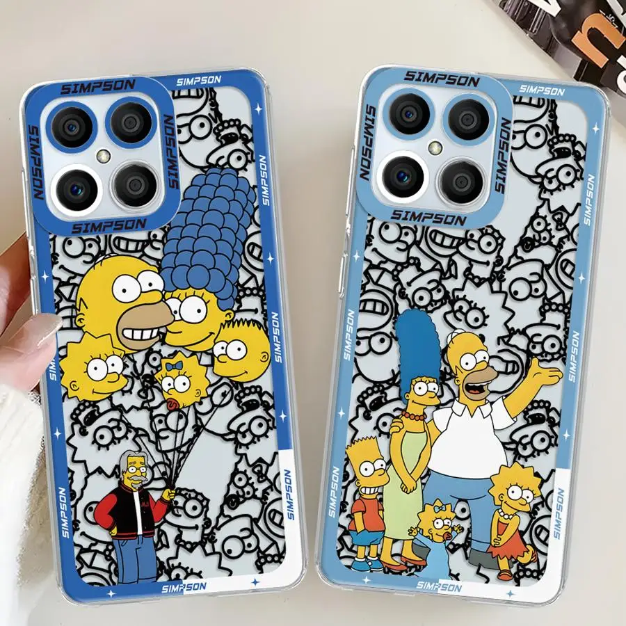 حافظة ناعمة لهاتف Honor Y9 Prime 2019 X9b X9a X8b 90 Lite X7b كارتون كول سيمبسون #1